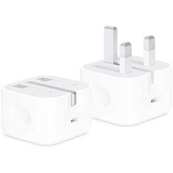 شارژر آیفون 20W پین 3 اصلی (2) شارژر آیفون 20W پین 3 اصلی - تصویر 1