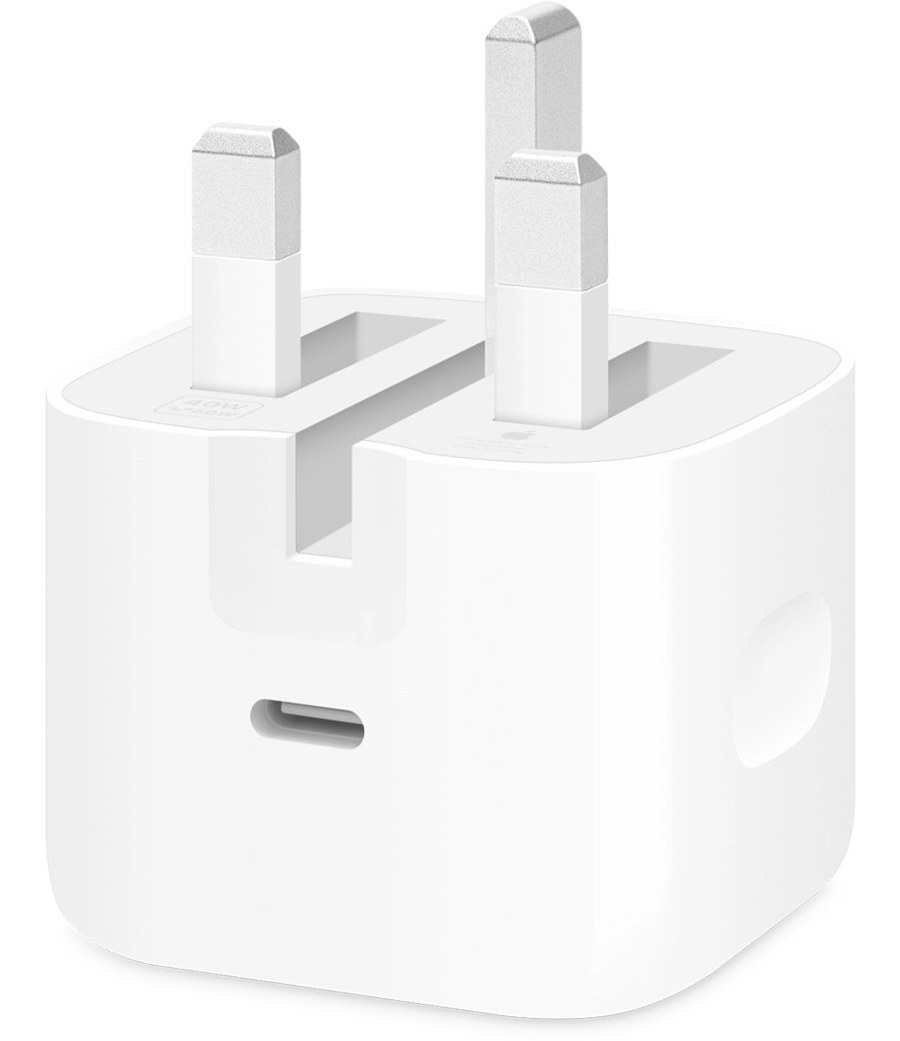 شارژر ایفون 40w پین 3 اصلی (1) شارژر ایفون 40w پین 3 اصلی - تصویر 1